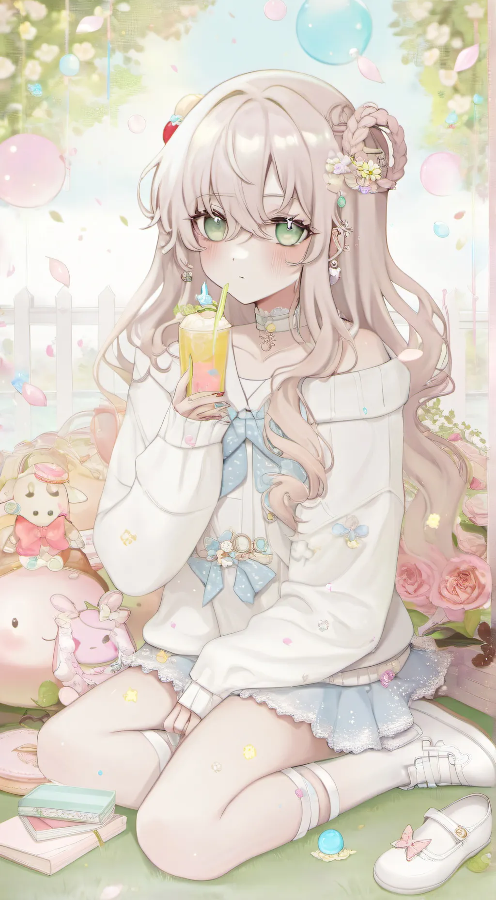 ai character: kny background