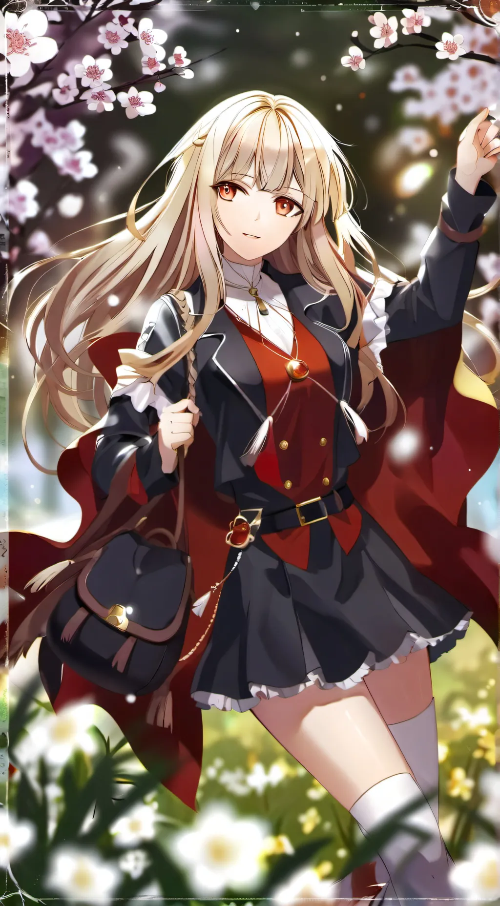 ai character: лилия background