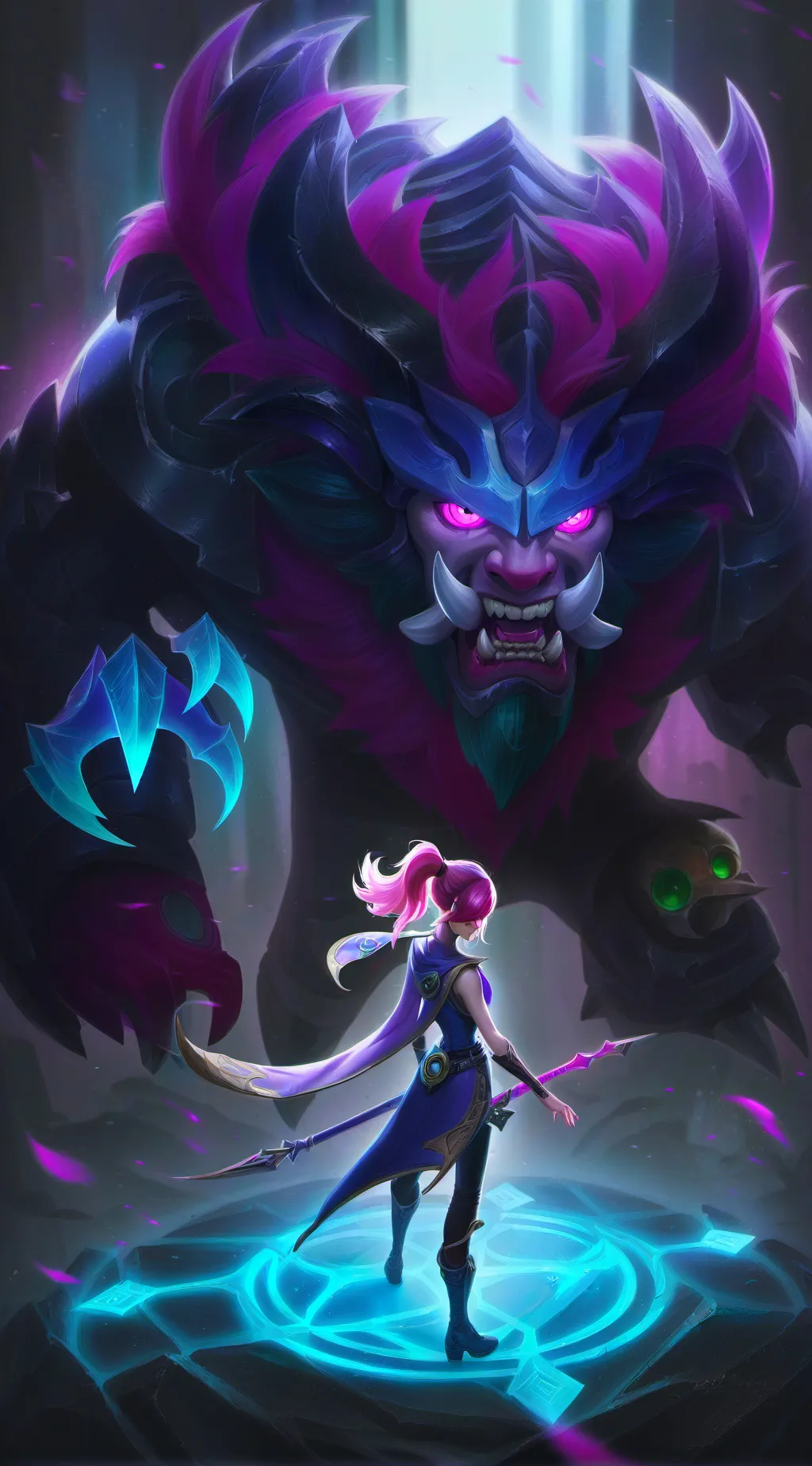 ai character: kiara background