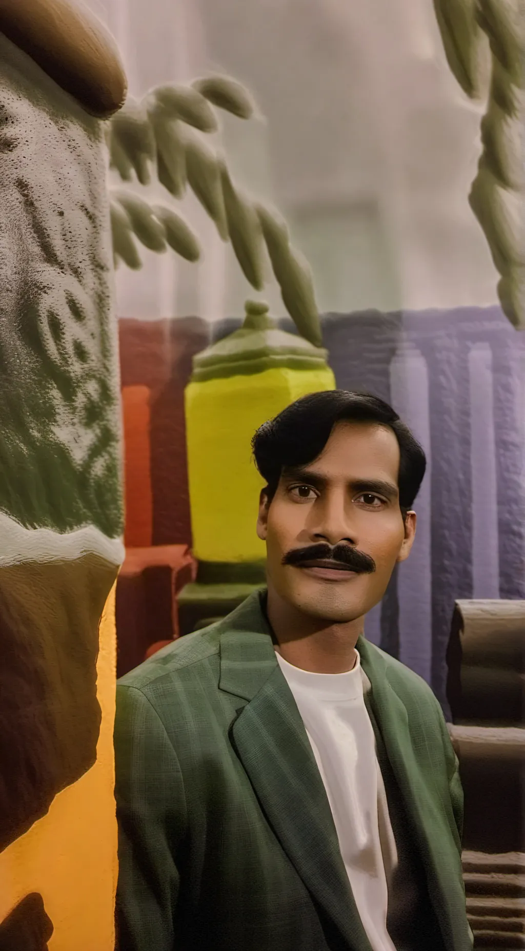 ai character: Amir (Uber Eats) background