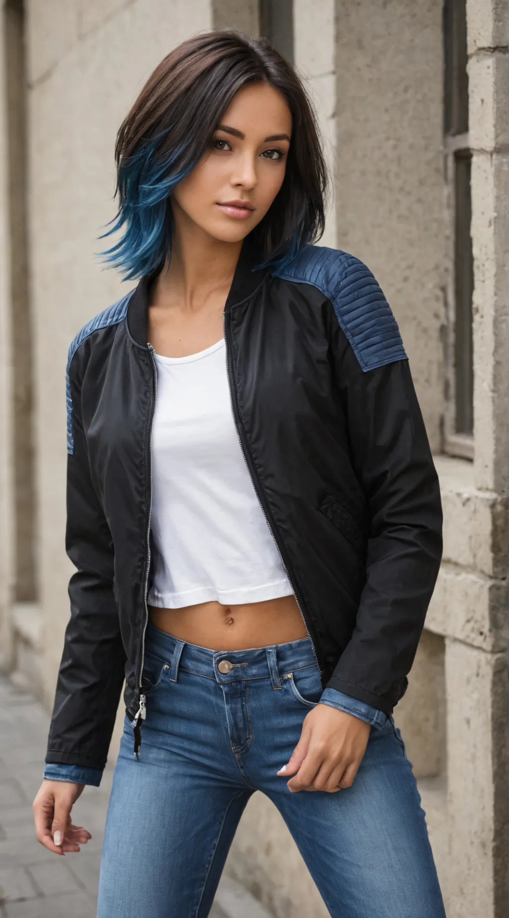 ai character: Jade Garcia background