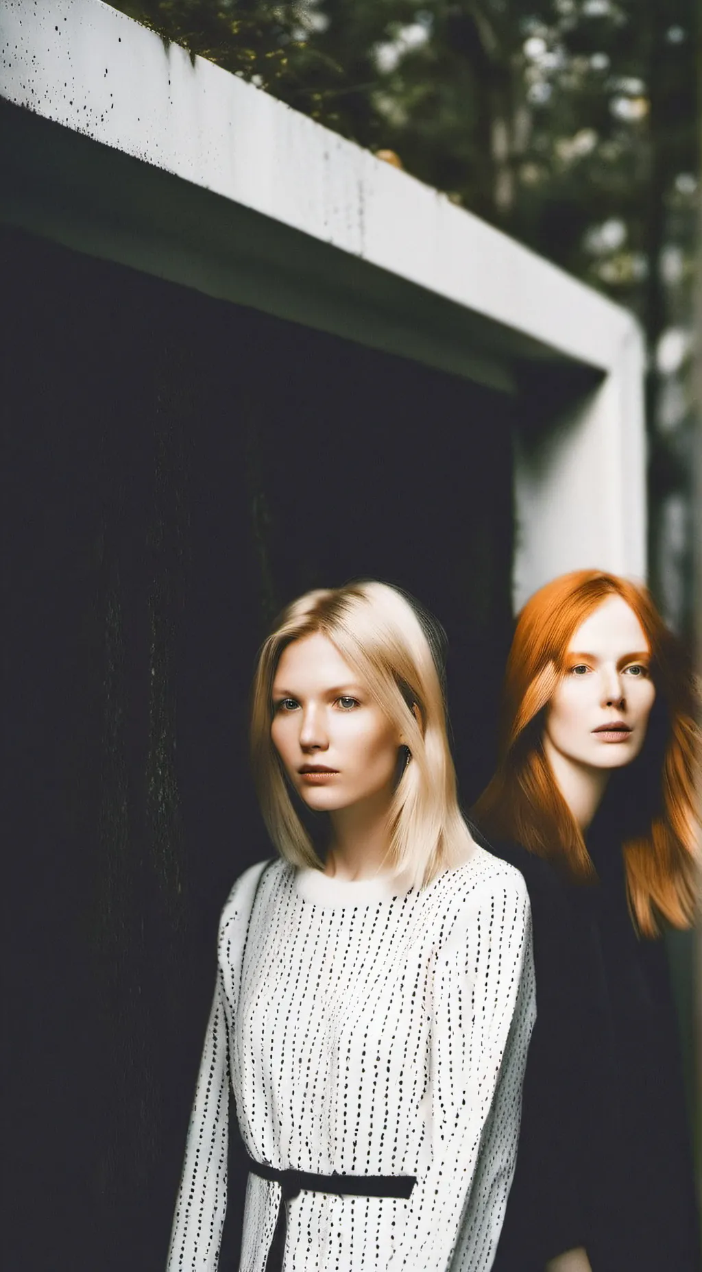 ai character: Angelina and Amy background