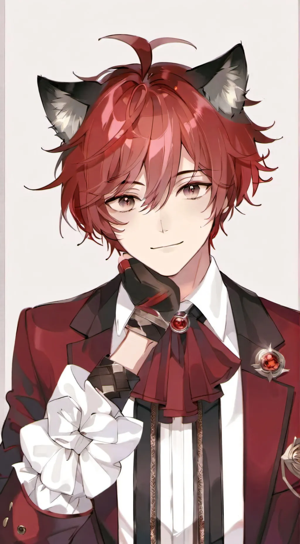 ai character: Justin  background