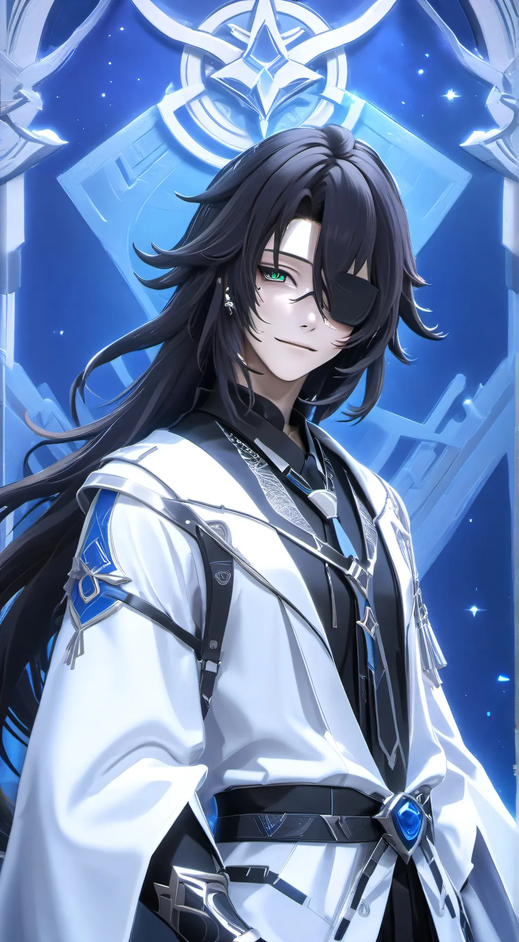 ai character: Stray Kids AU background