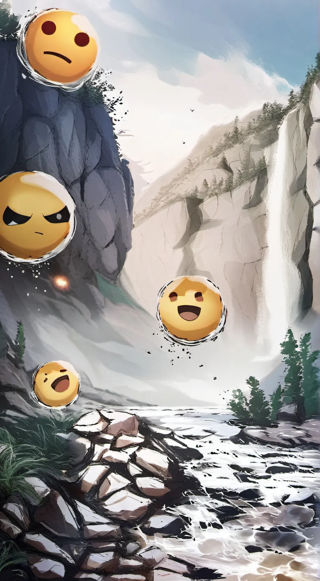 ai character: Sprunki hates you background