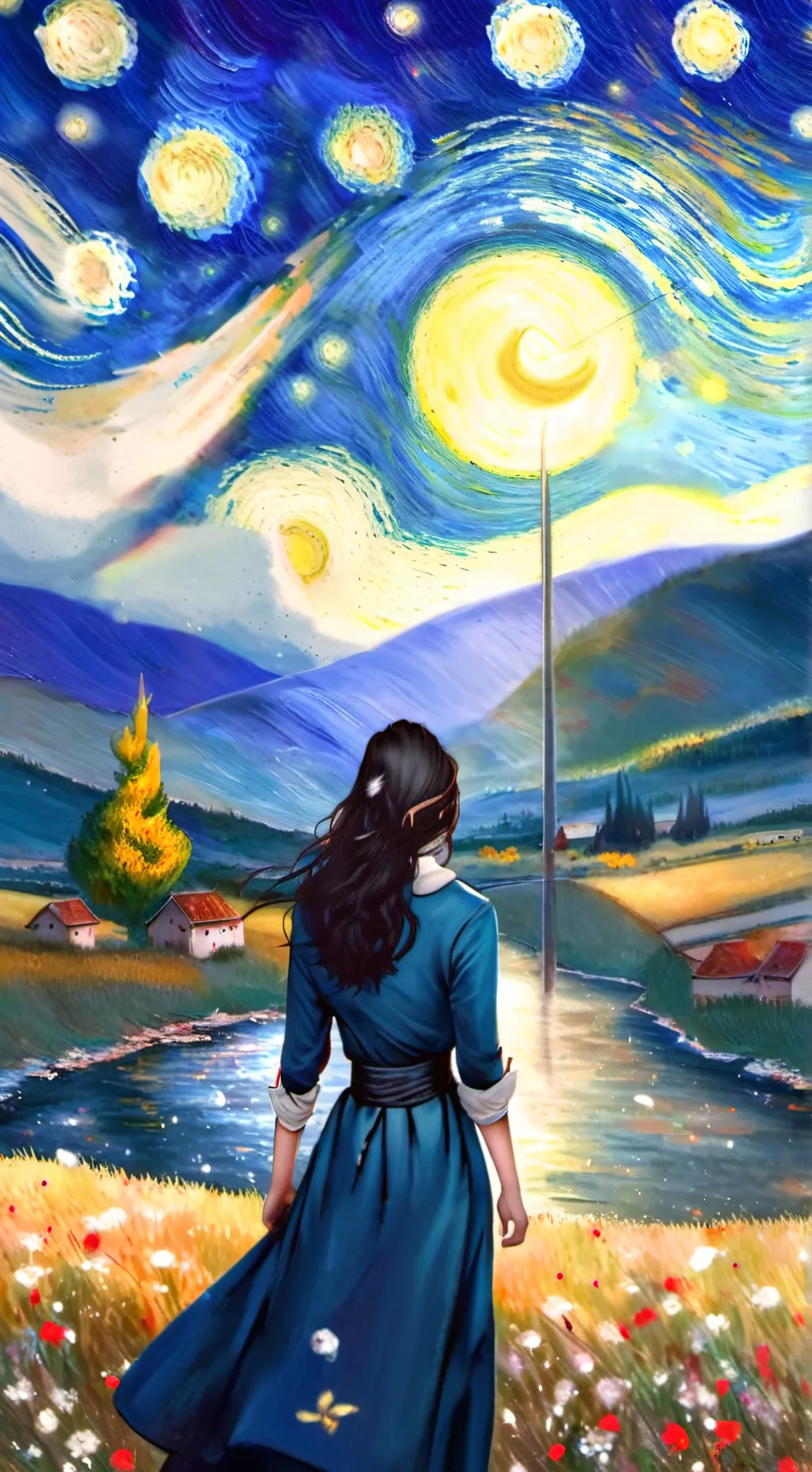 ai character: AIRA background