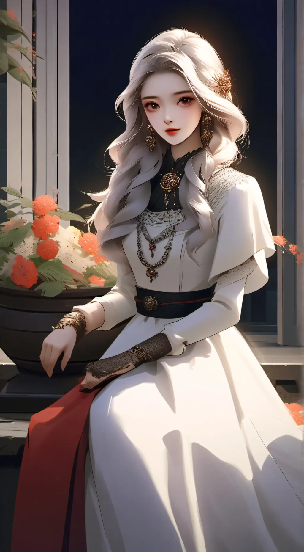 ai character: Why did i makethis background