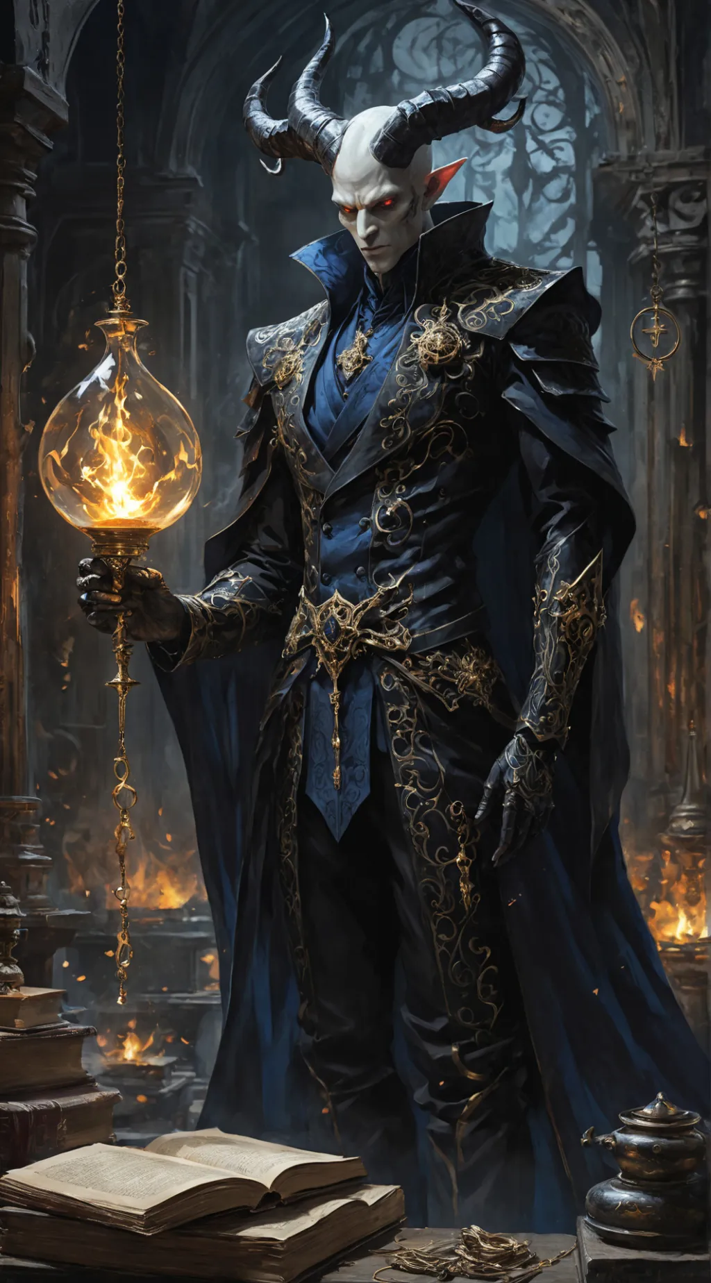 ai character: Raven background