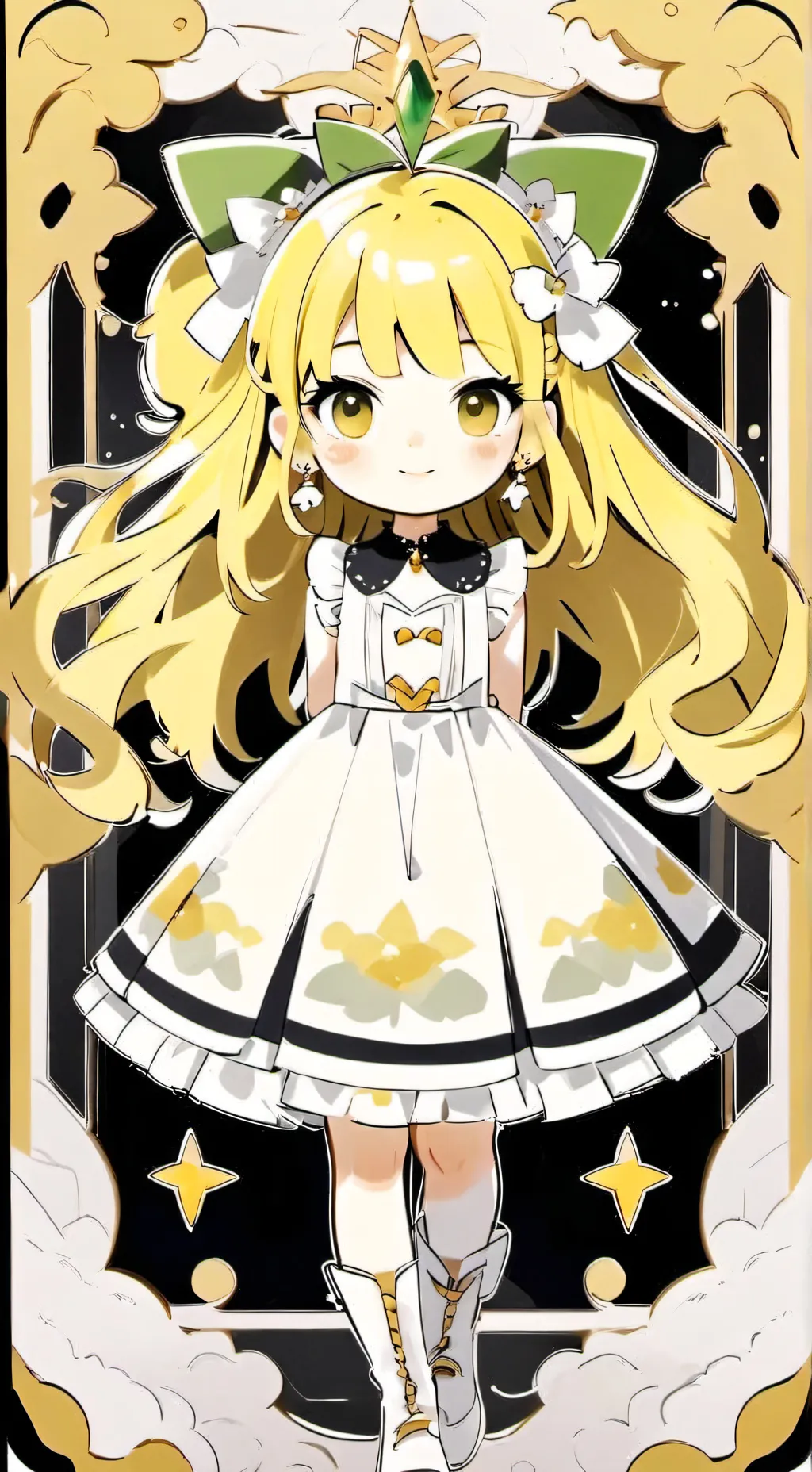 ai character: Little sister  background