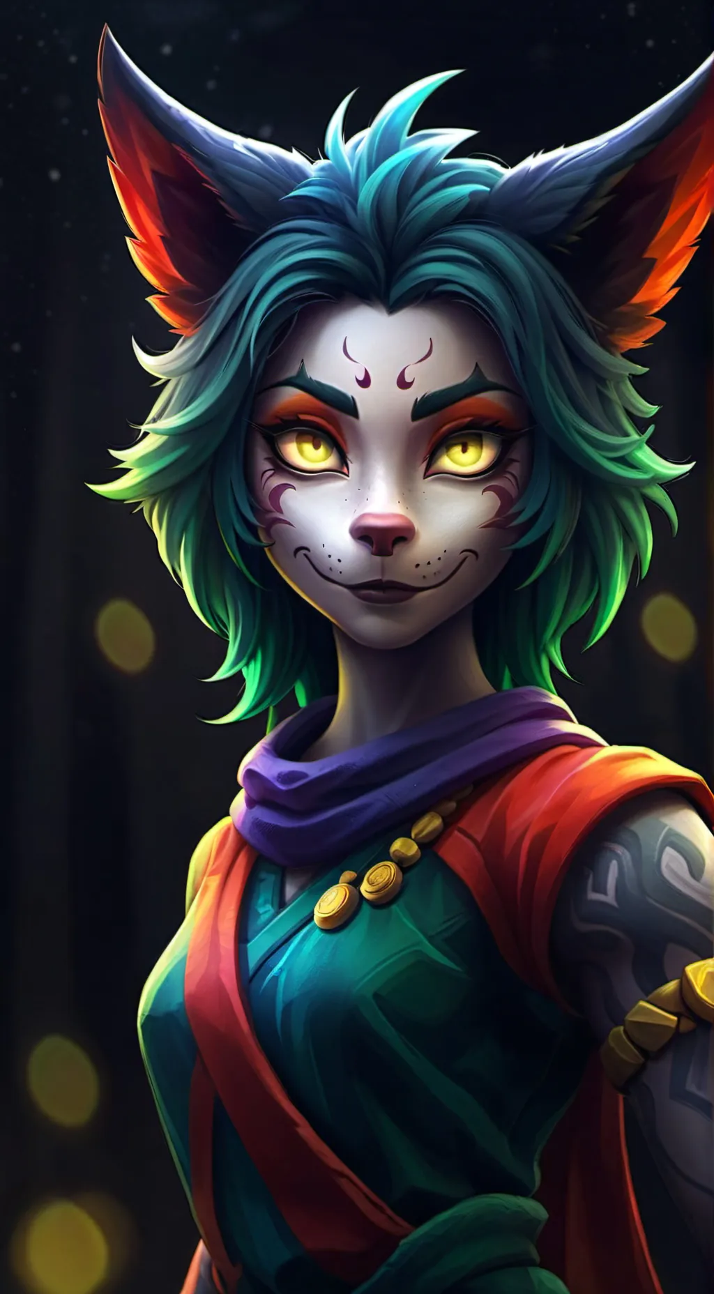 ai character: security breach background