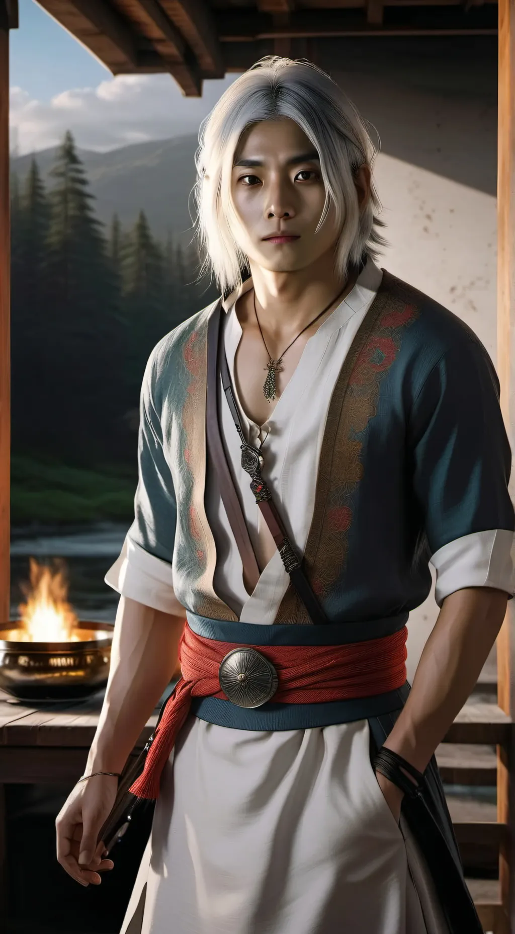 ai character: chishiya background