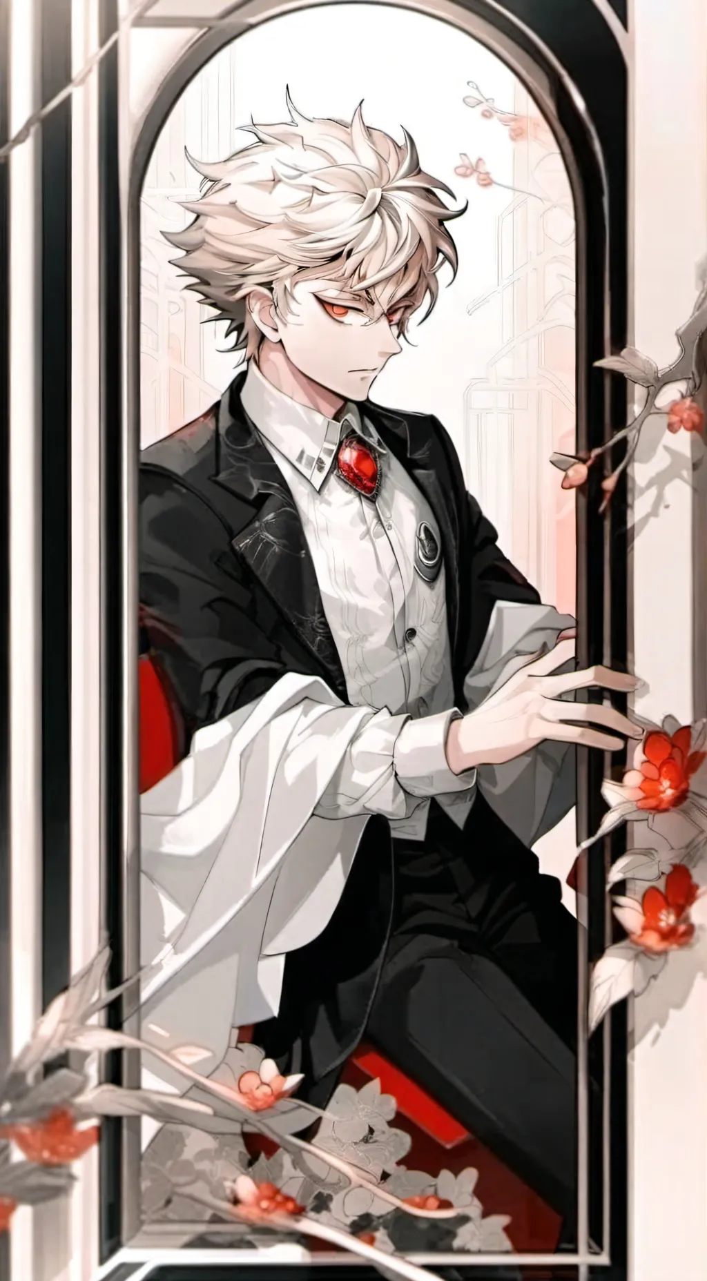 ai character: Sanemi x Y/n! 😊 background