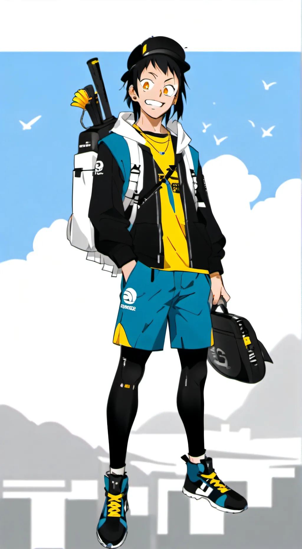 ai character: Sero background