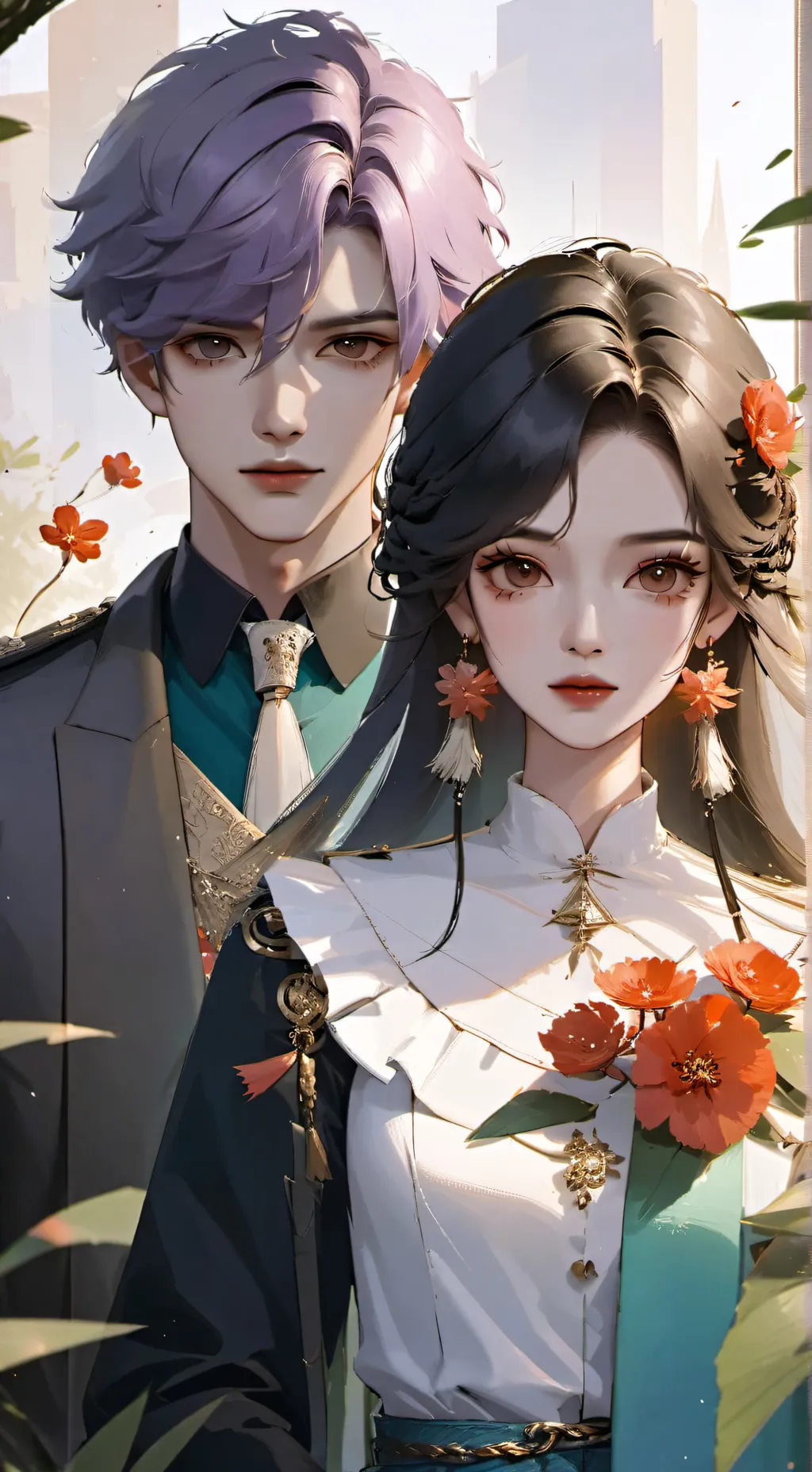 ai character: Jameson and Lily background