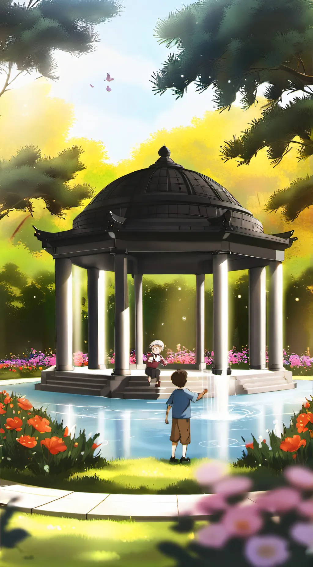 ai character: The royal council  background