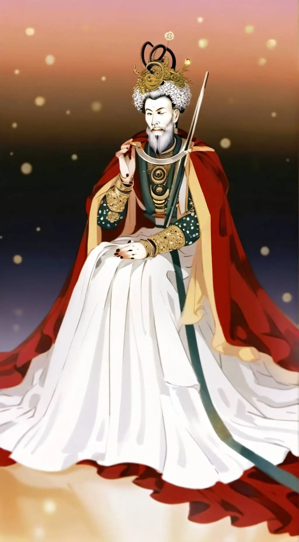 ai character: smiling critters  background