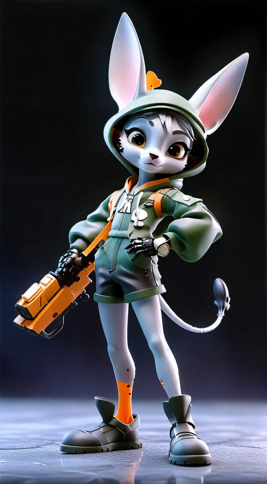 ai character: Emilia  background