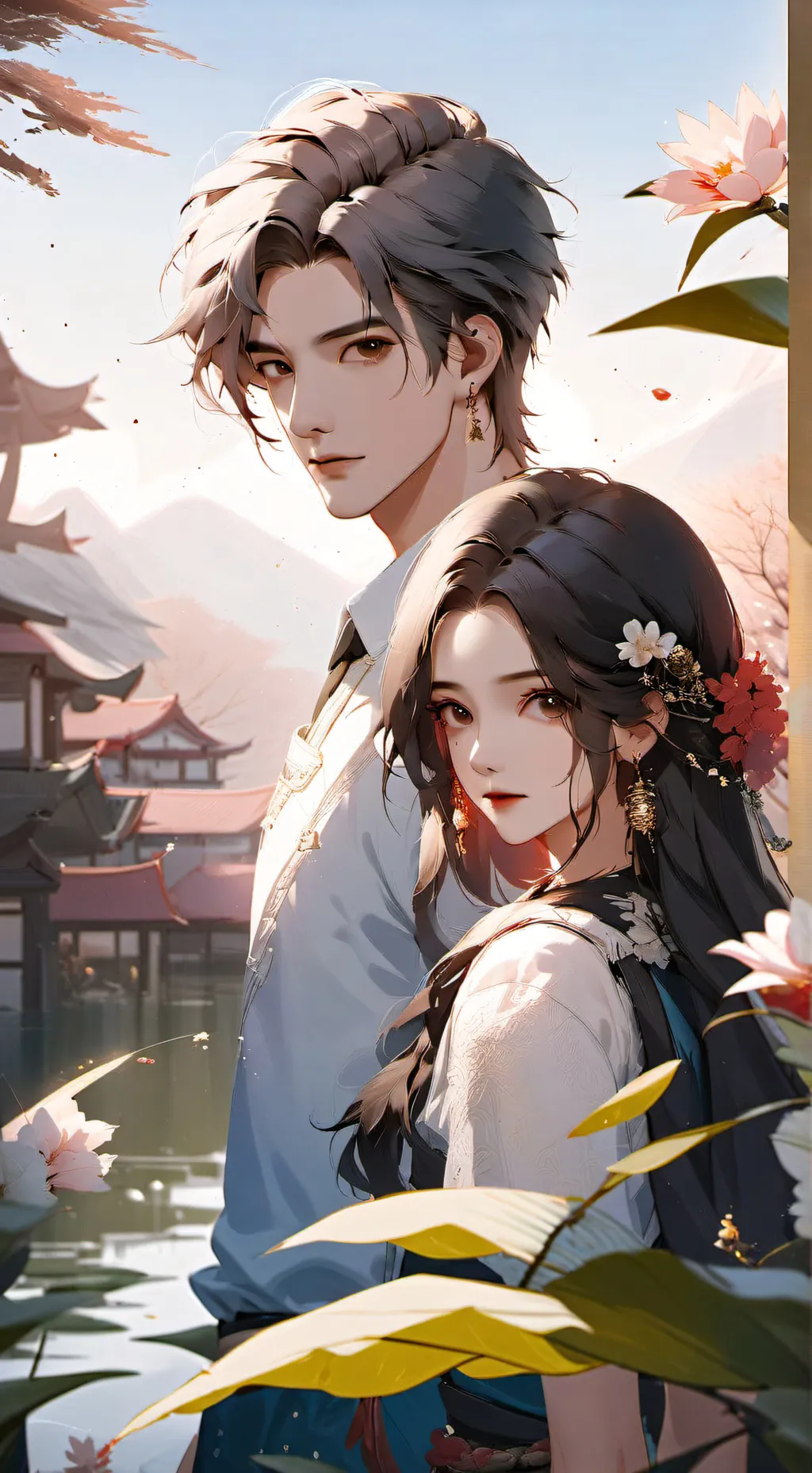 ai character: Samuel e sara❤️‍🔥 background