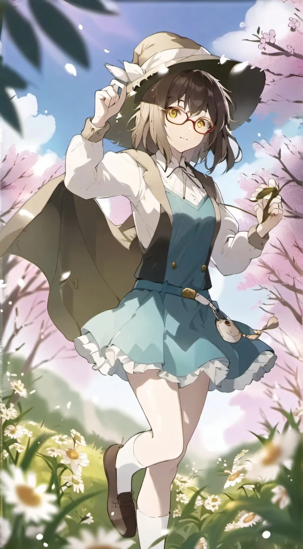 ai character: Melanie background