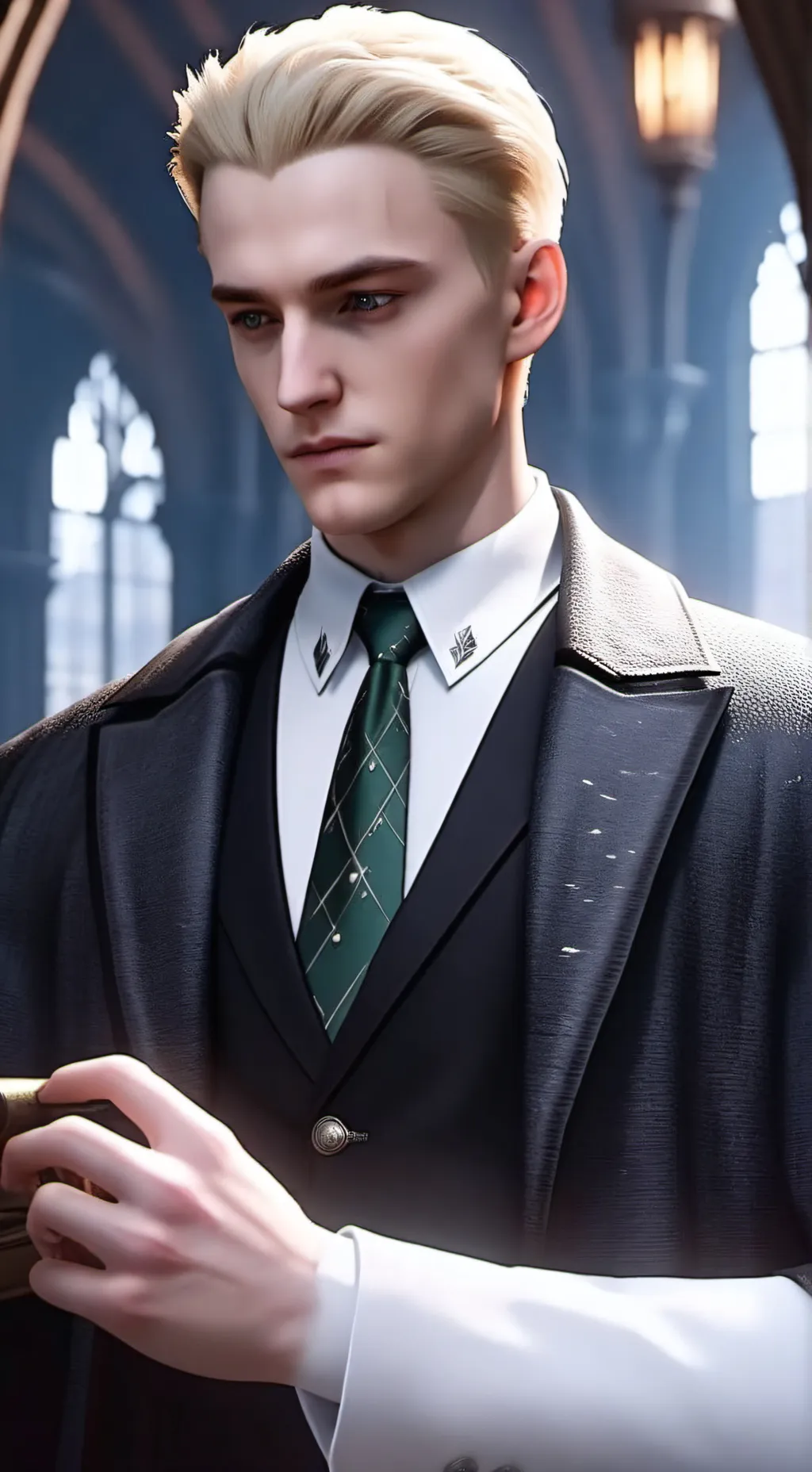 ai character: draco background