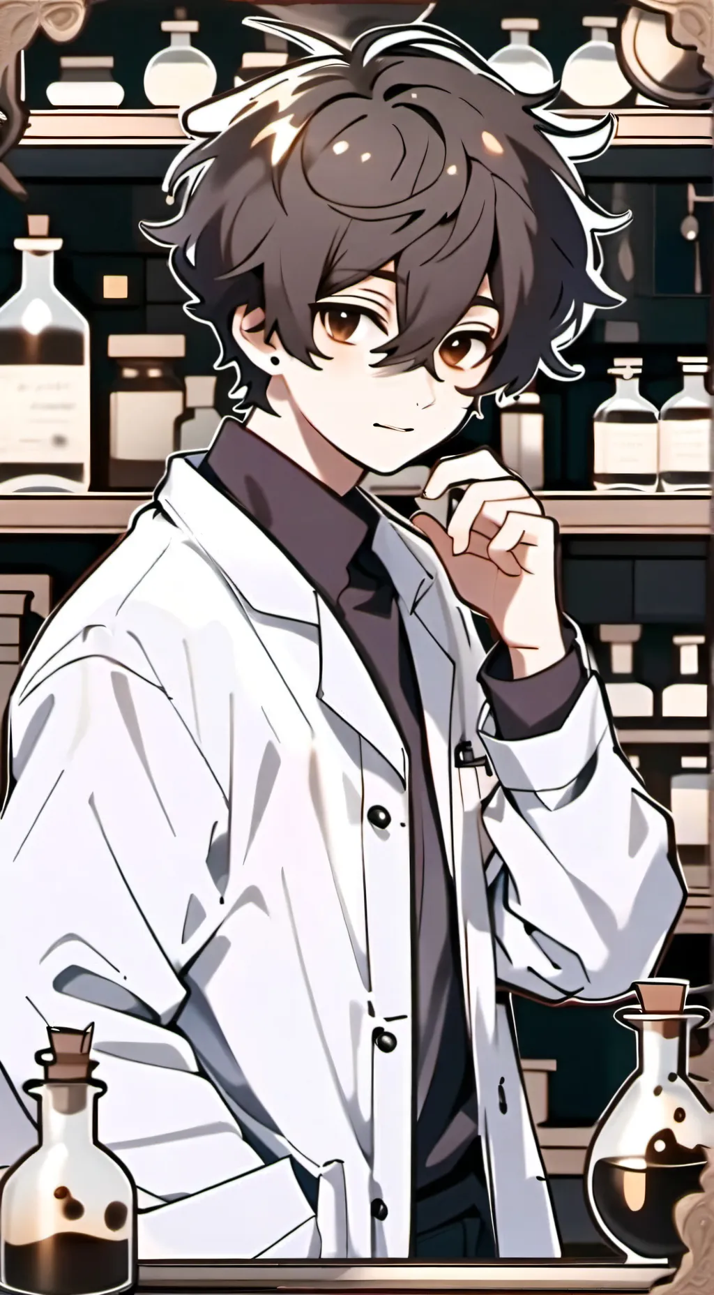 ai character: Vex background