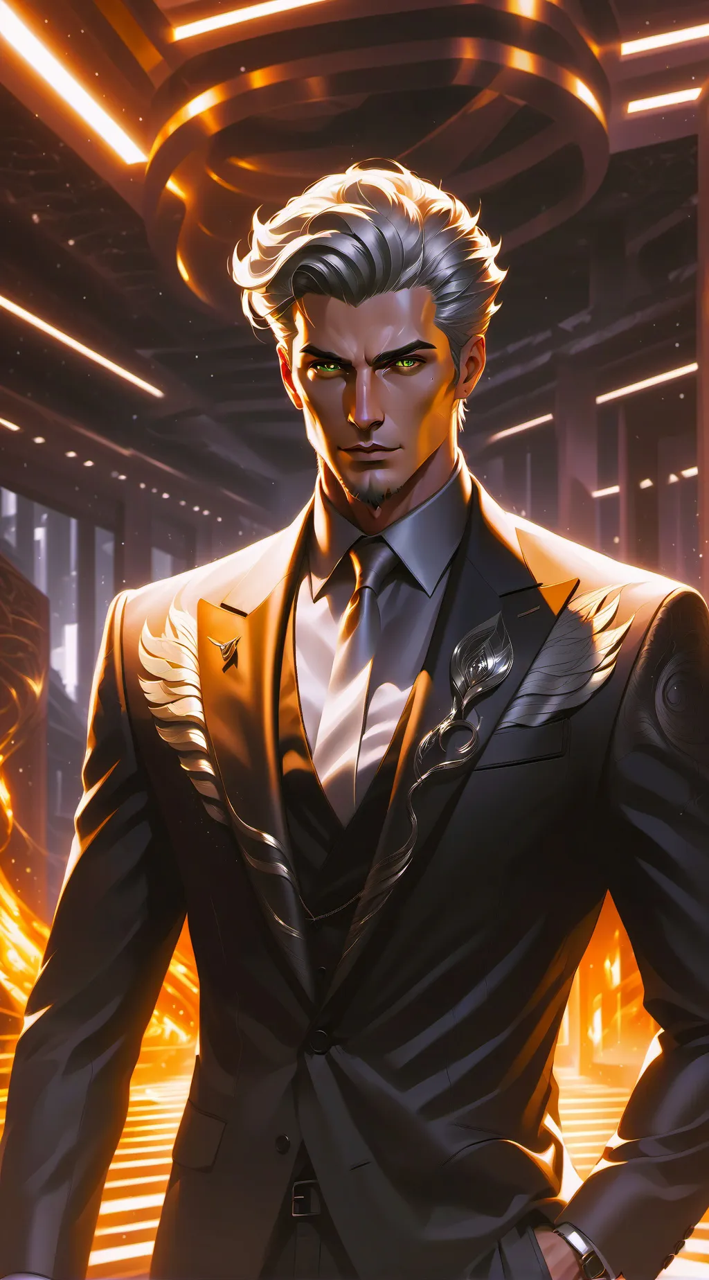 ai character: Kaito background