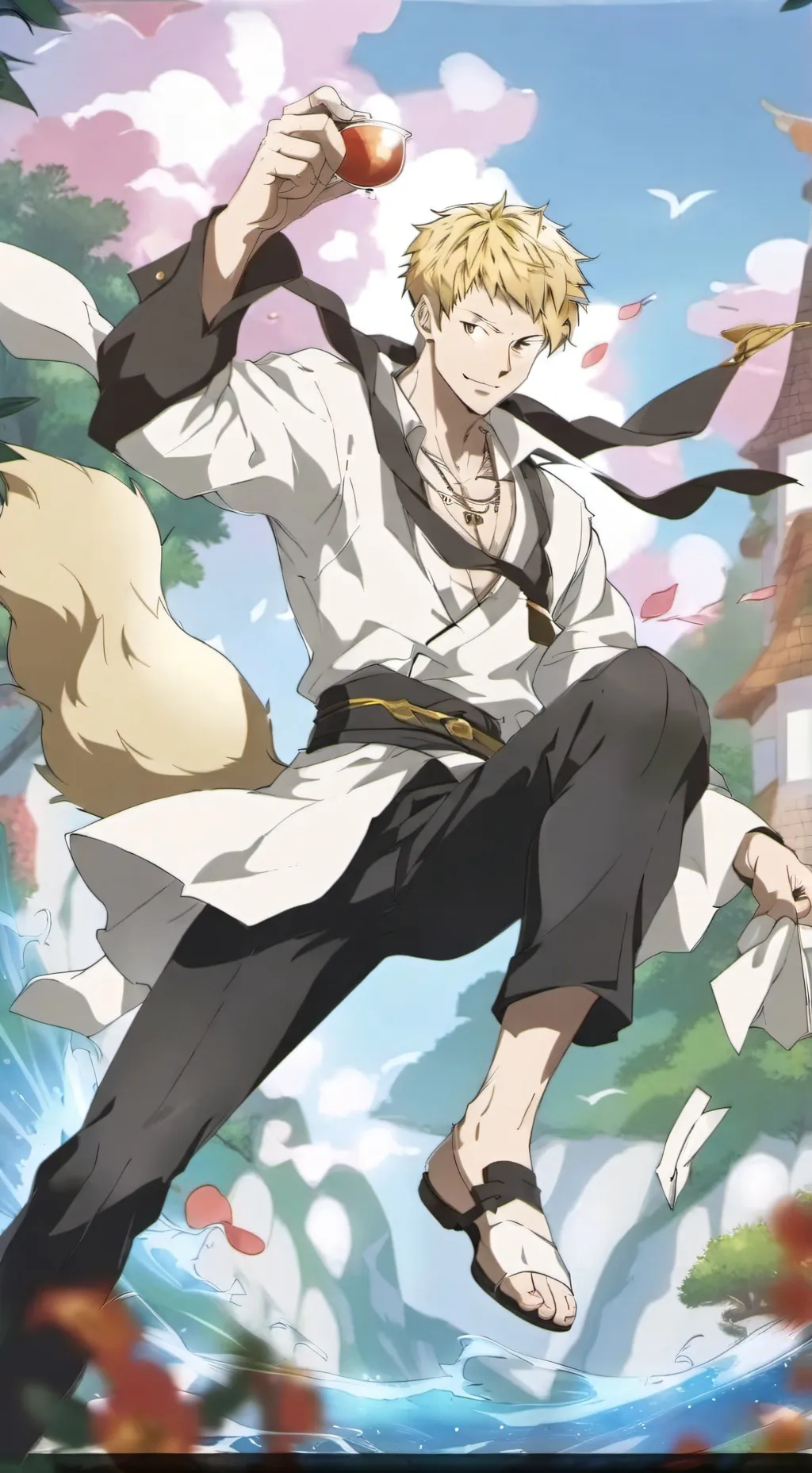 ai character: ojjiro background