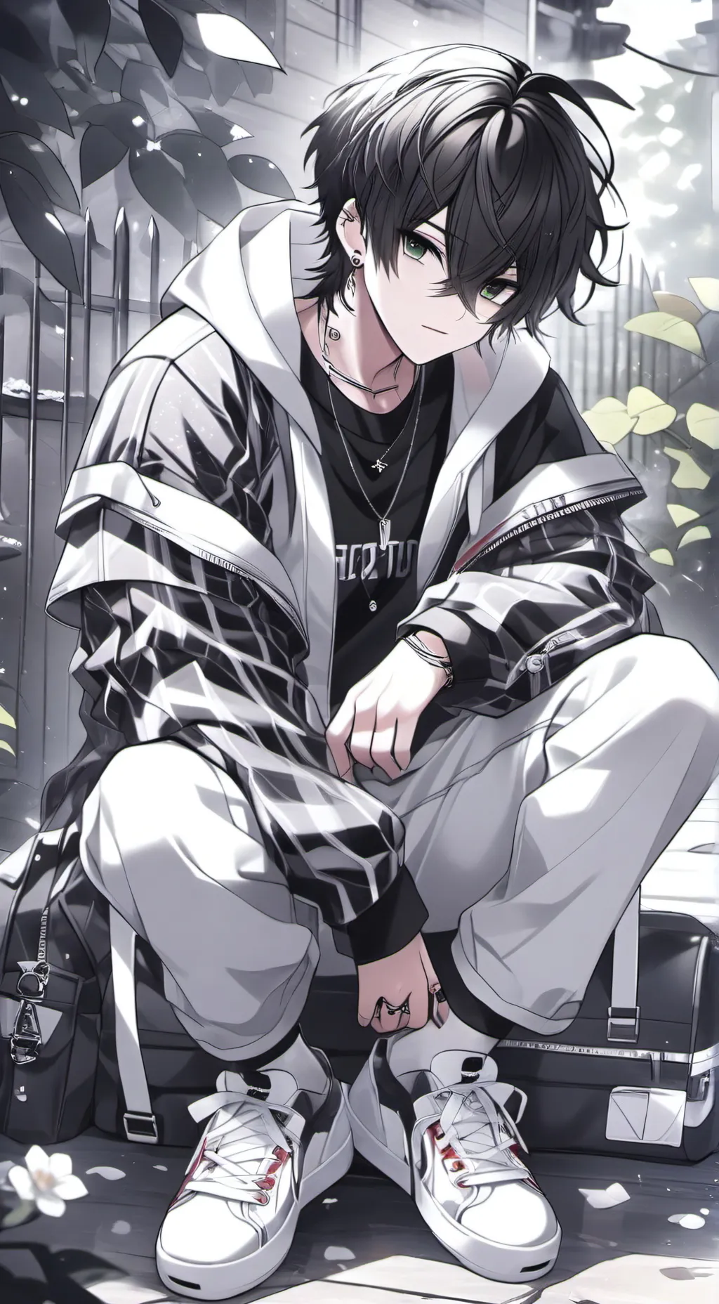 ai character: Emo junge (Tailor) background