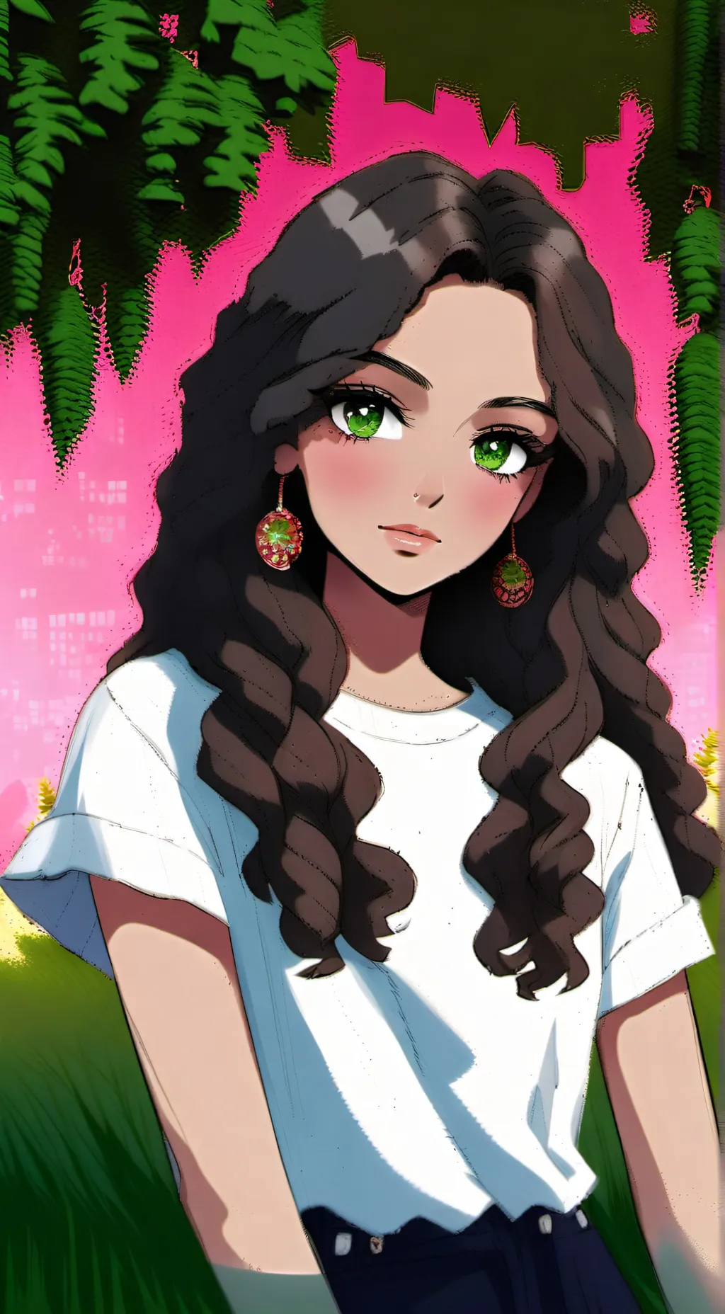 ai character: Maya  background