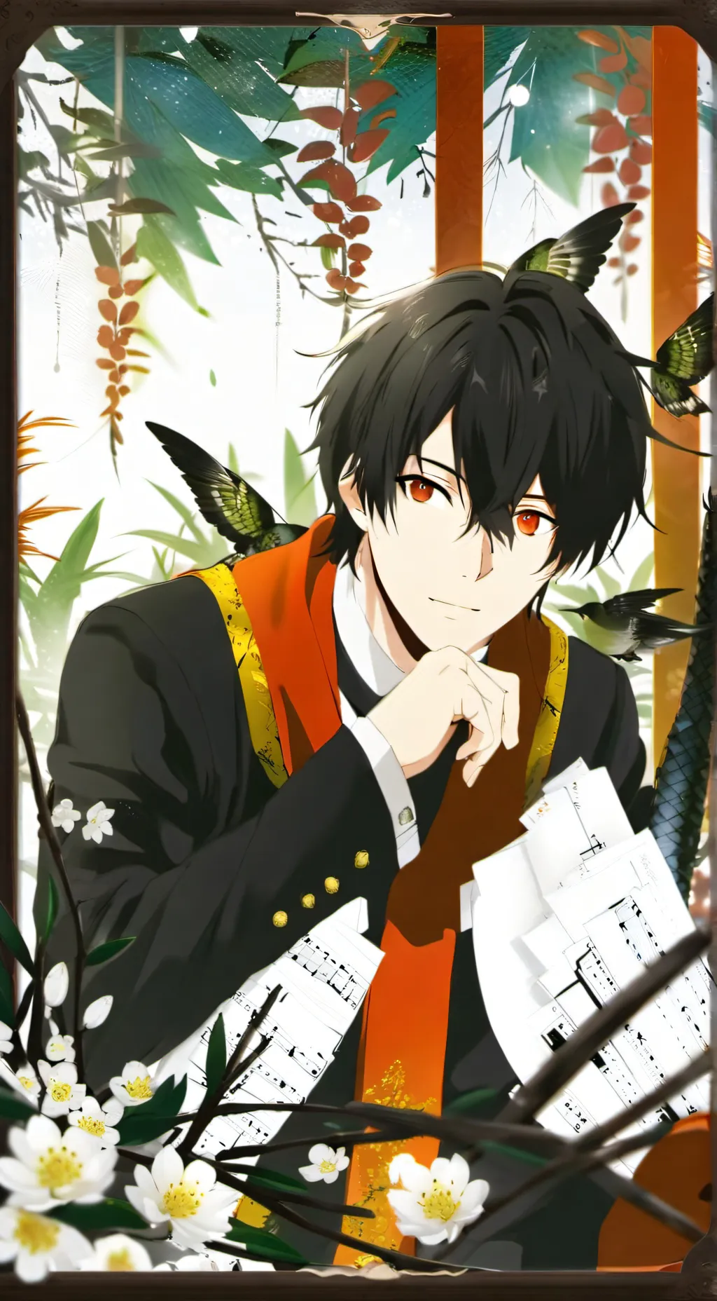 ai character: mha diferente 👍 background