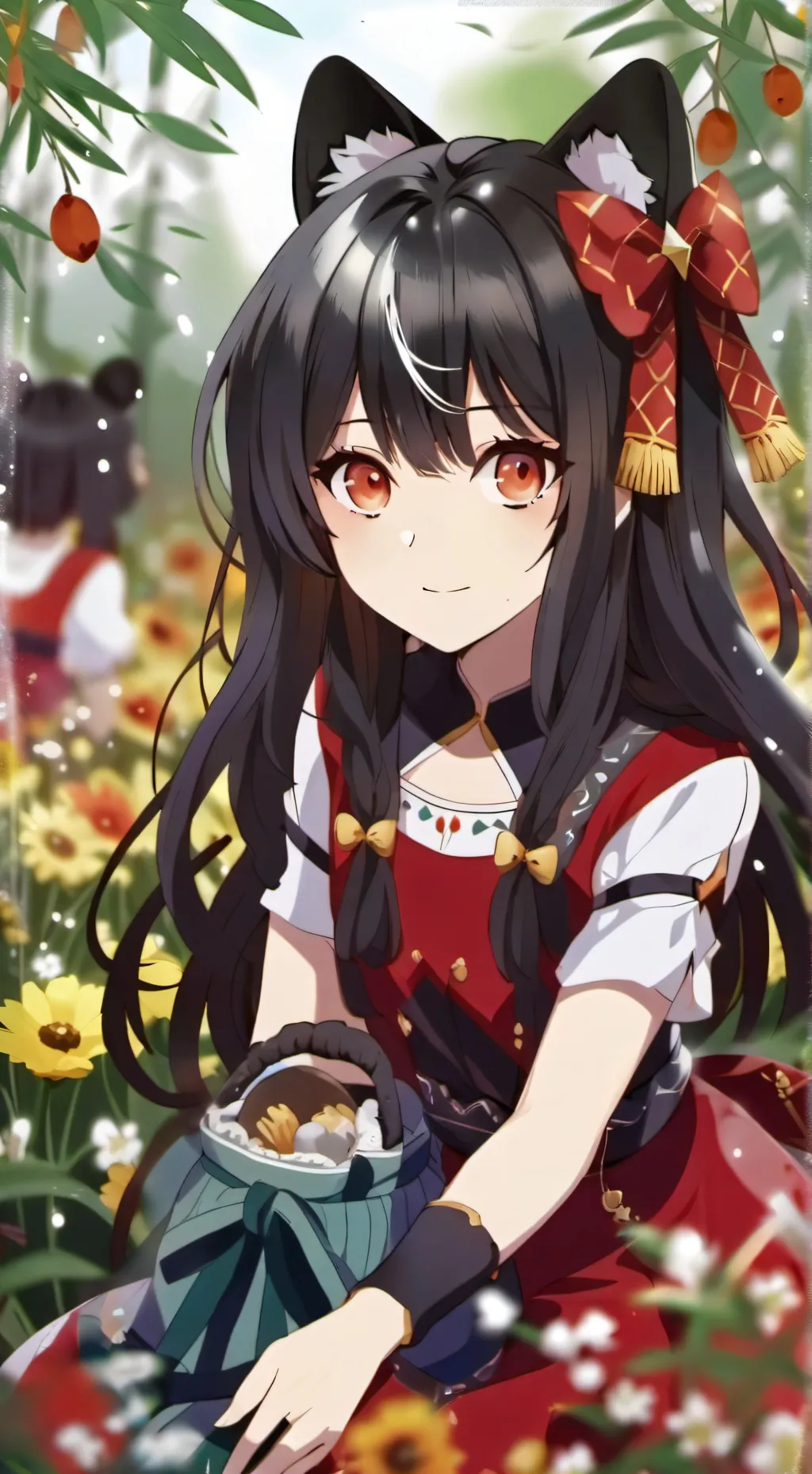 ai character: Милана background