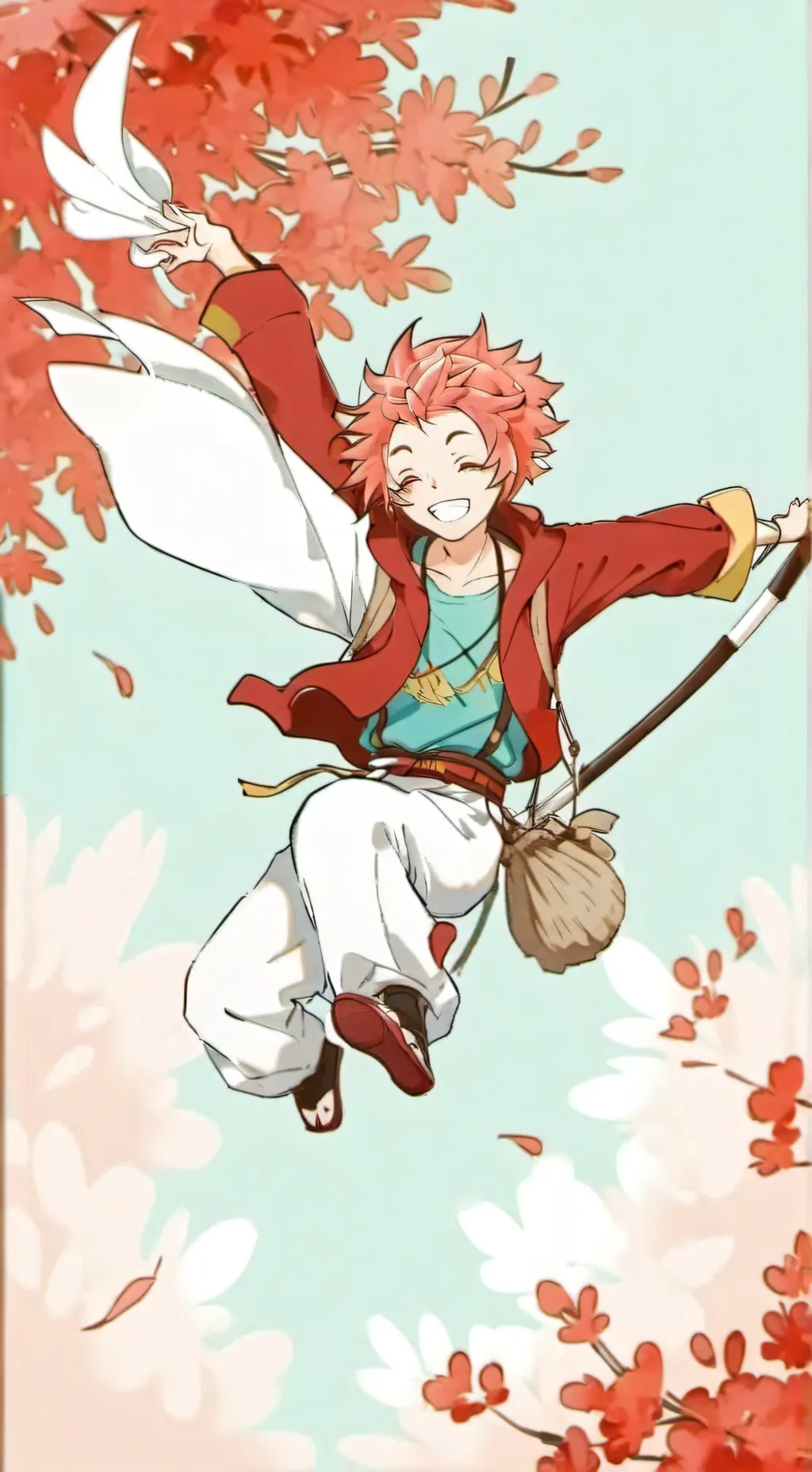 ai character: mha x boruto background