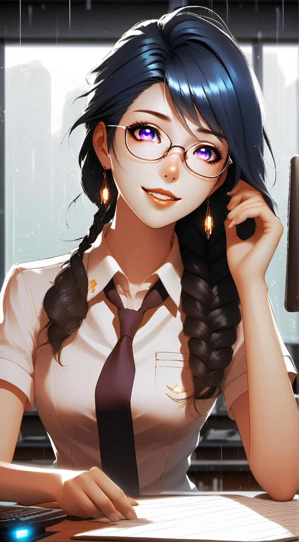 ai character: Mei background
