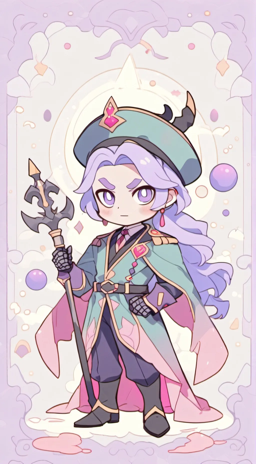 ai character: Shadow moth girl background