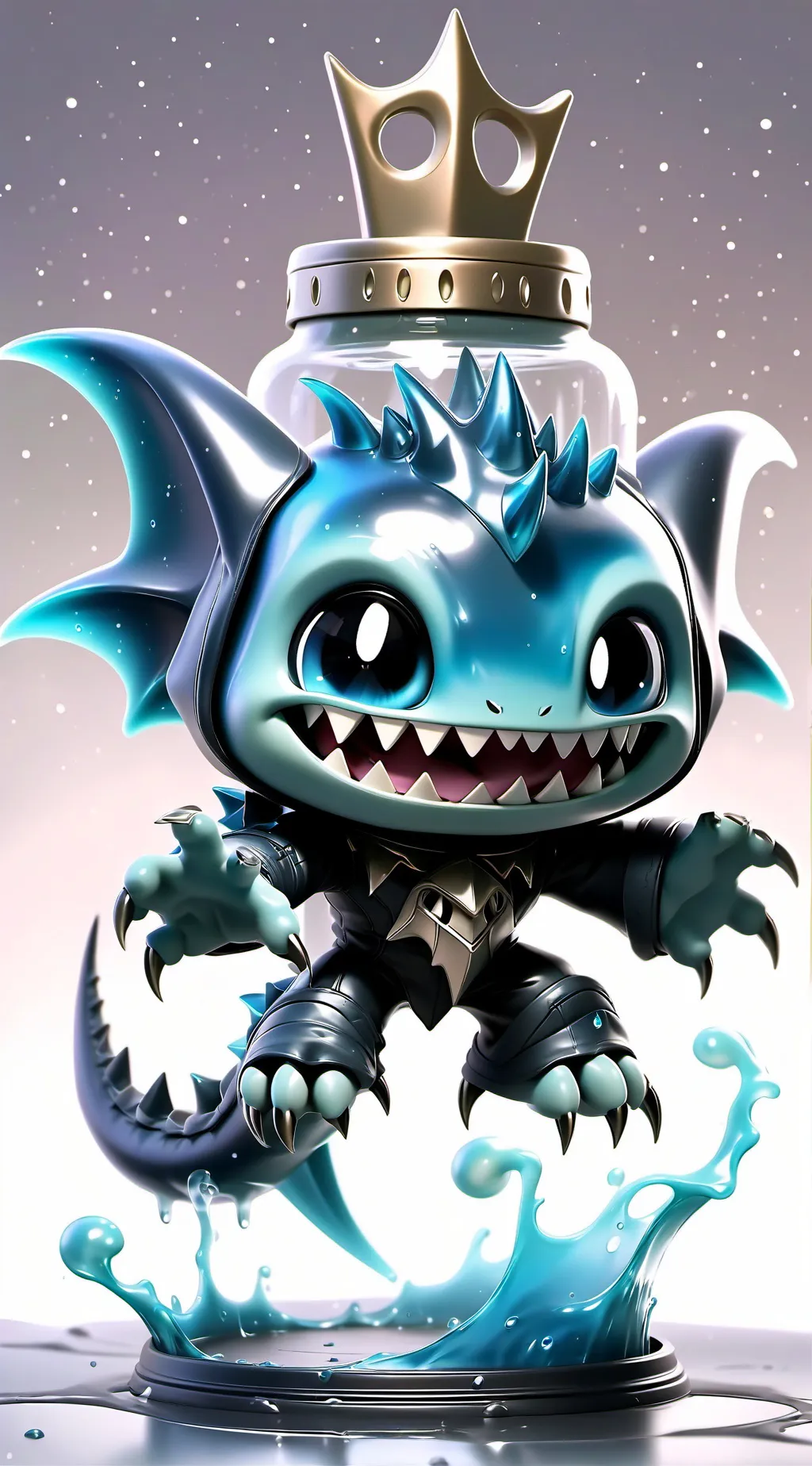 ai character: huggy wuggy background