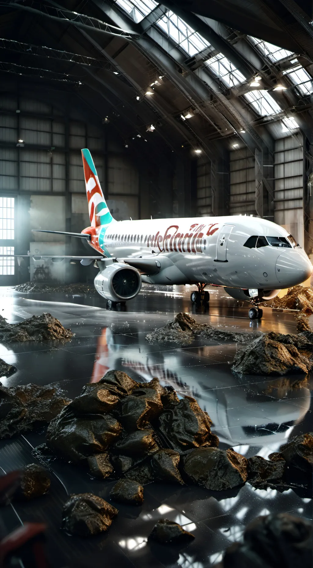 ai character: Airbus A321 background