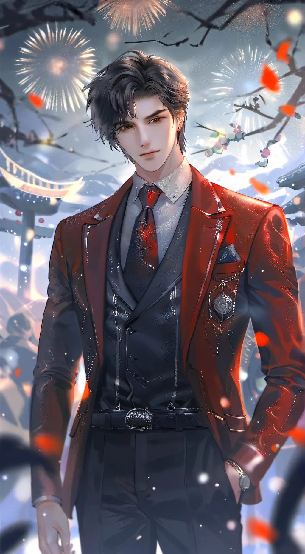 ai character: Ethan  background