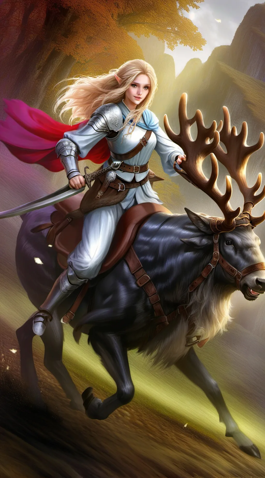 ai character: Элис background