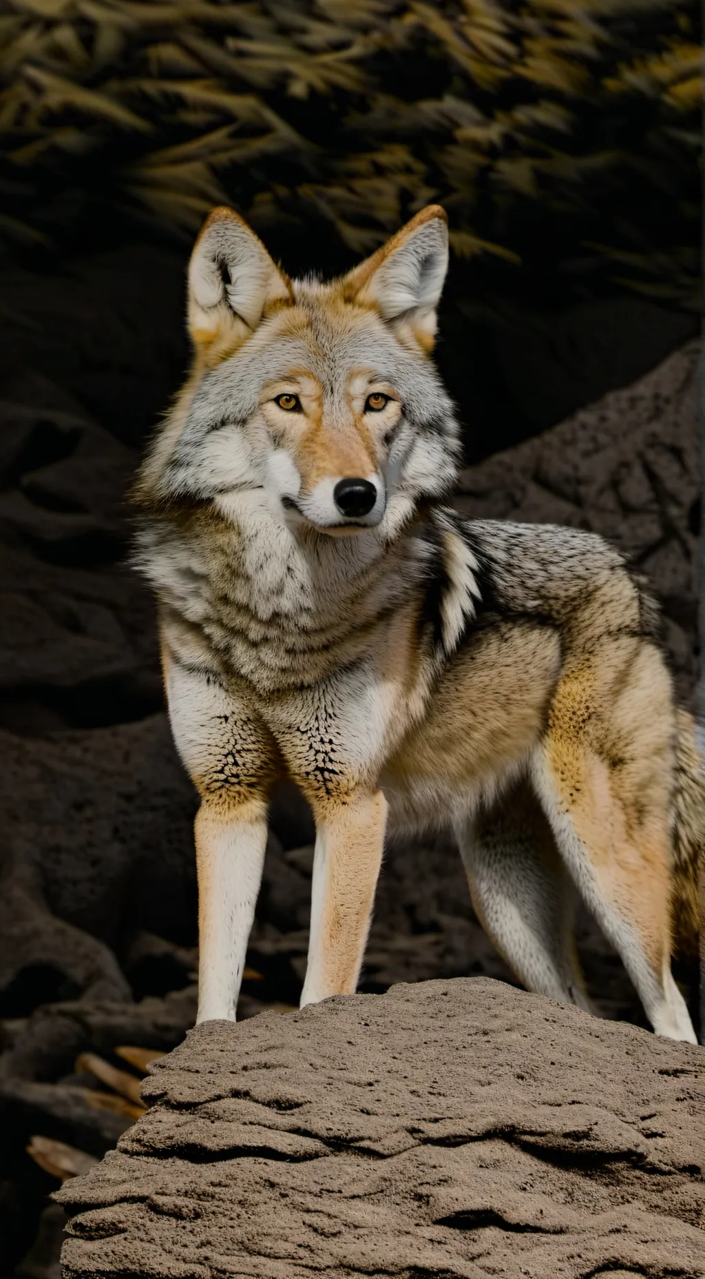 ai character: Coyote background