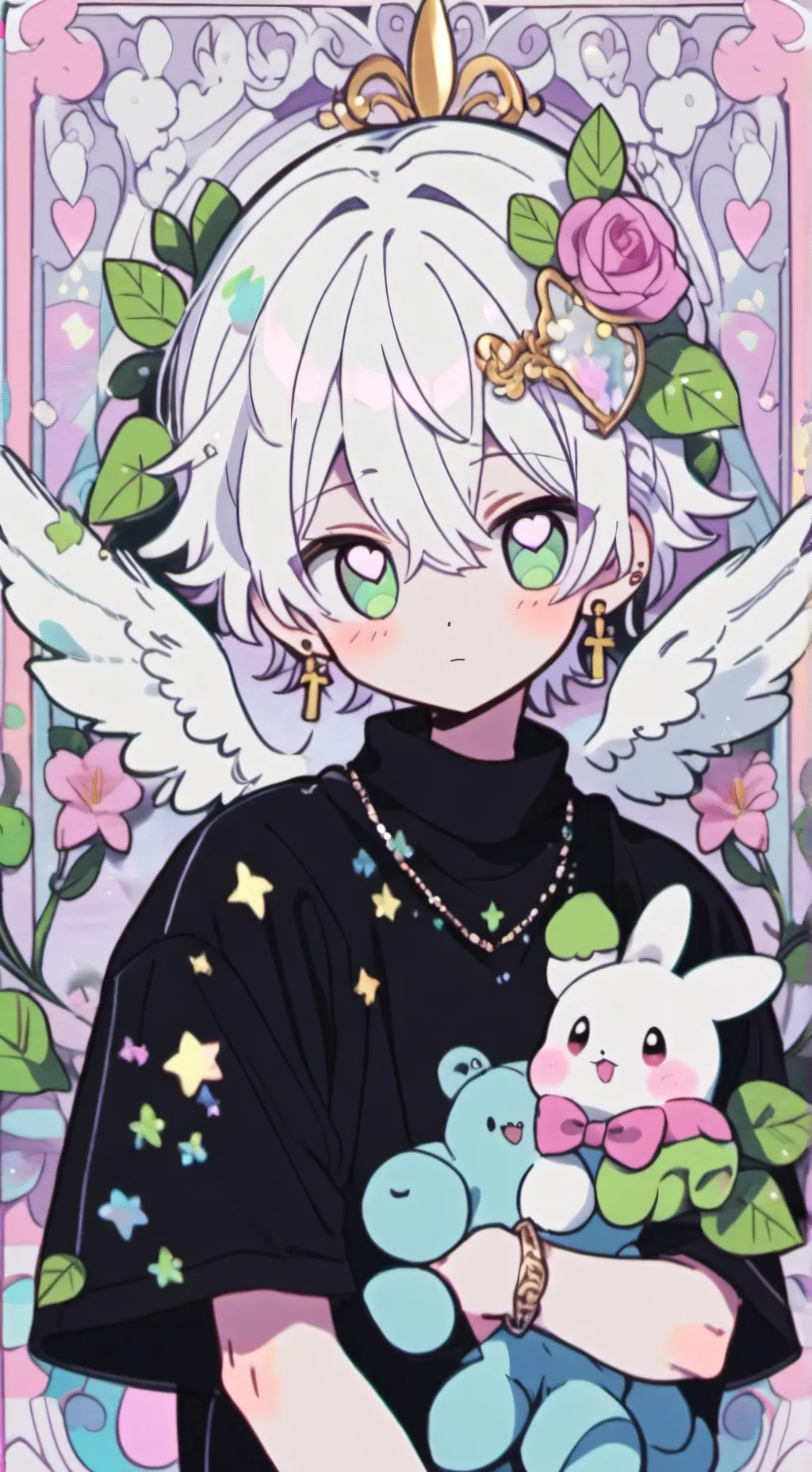 ai character: el angel background