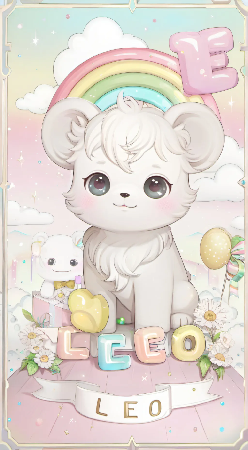 ai character: 🪷🌸 blossom 🌸🪷 background