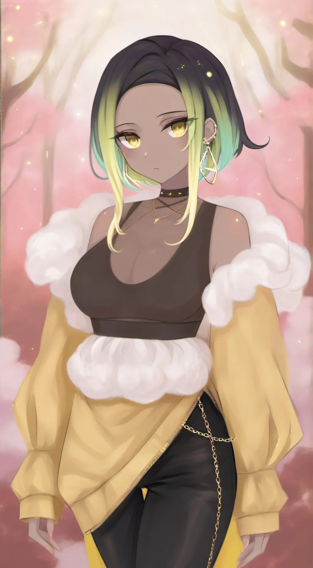 ai character: LOV x my OC 7 background