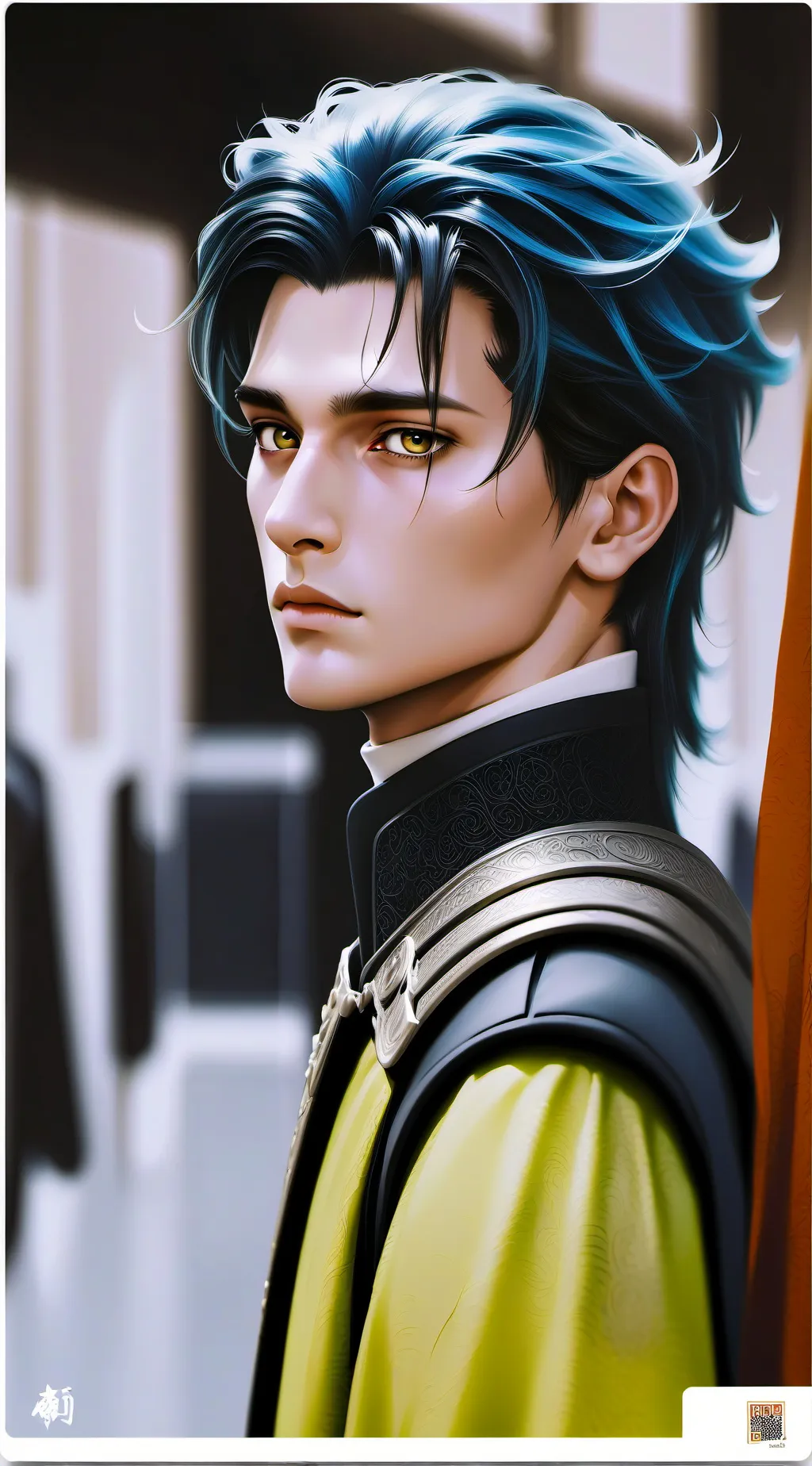 ai character: federico background