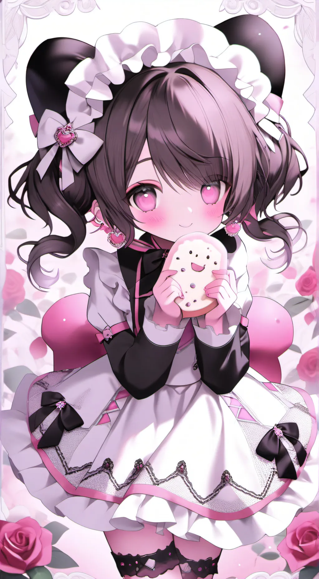 ai character: cheese background