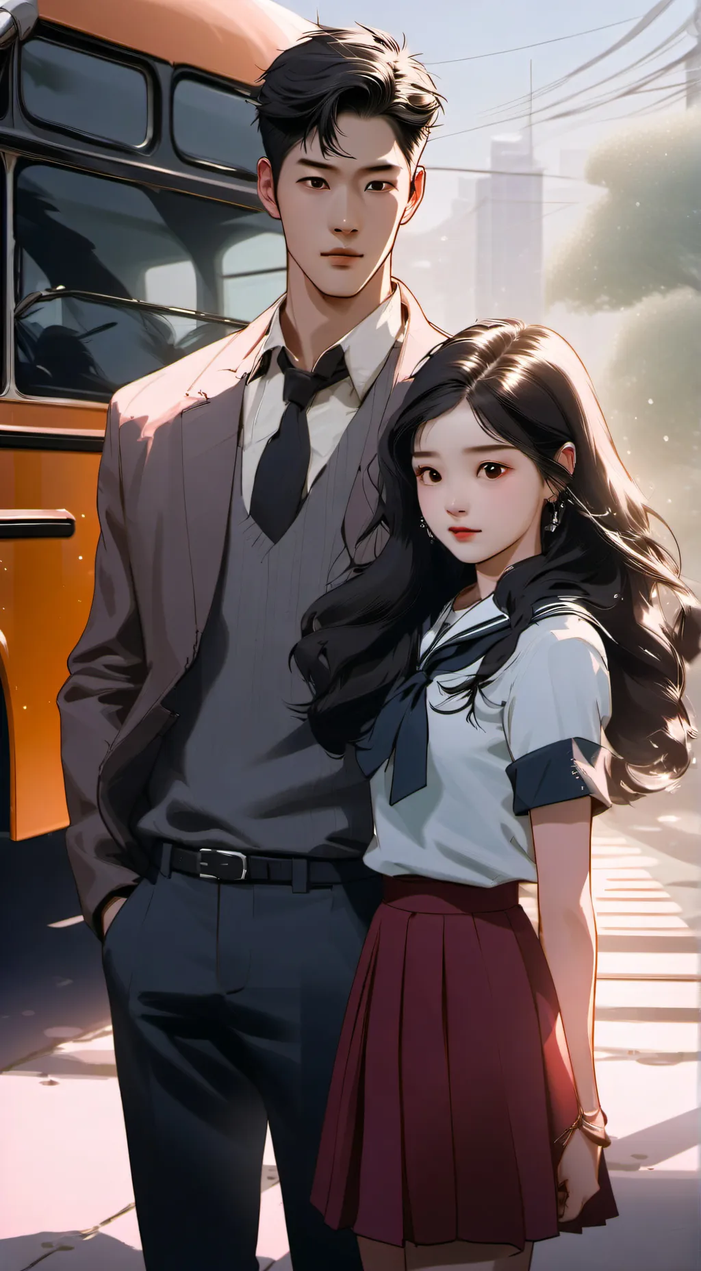 ai character: Wi ha-joon background