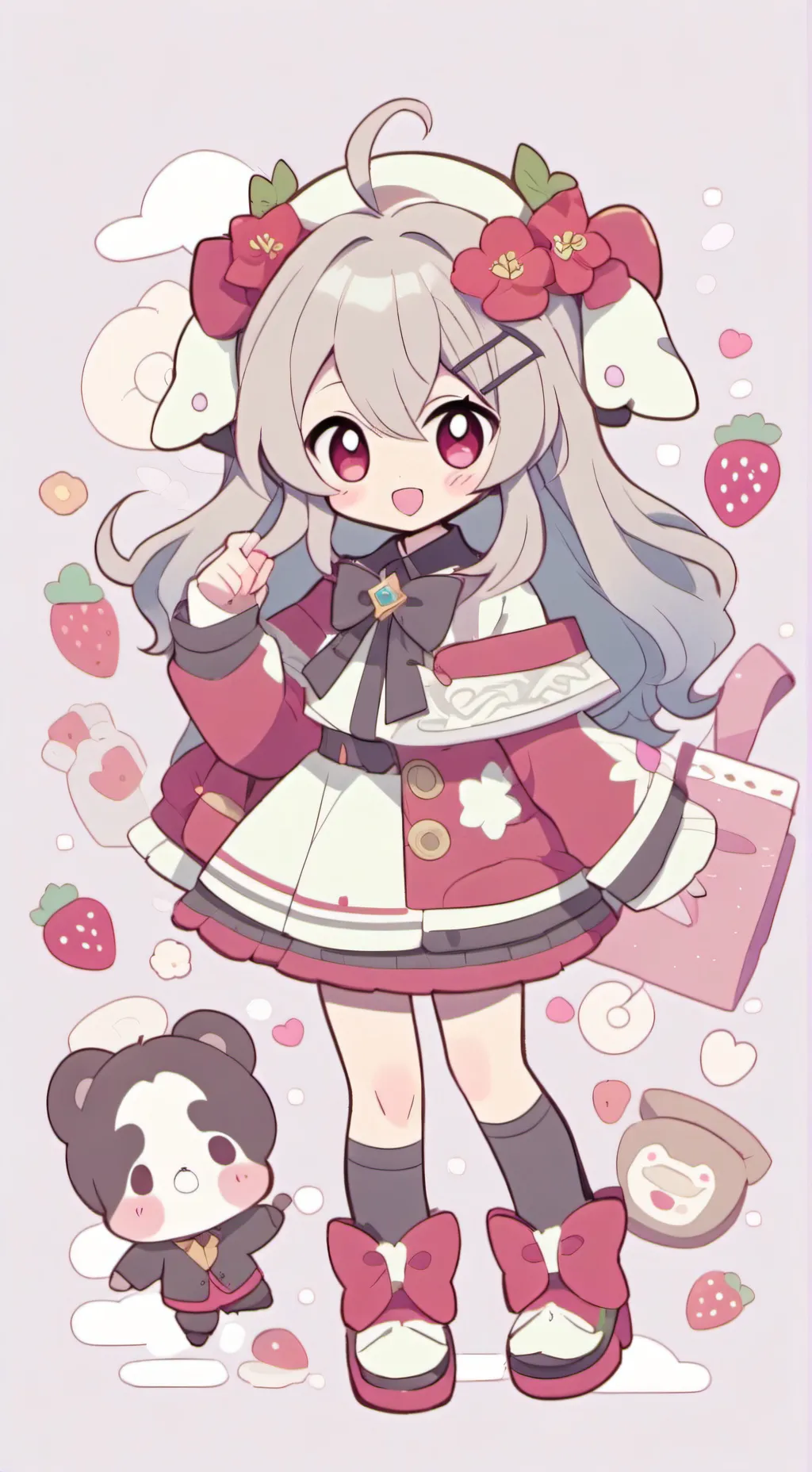 ai character: Soy una diosa  background