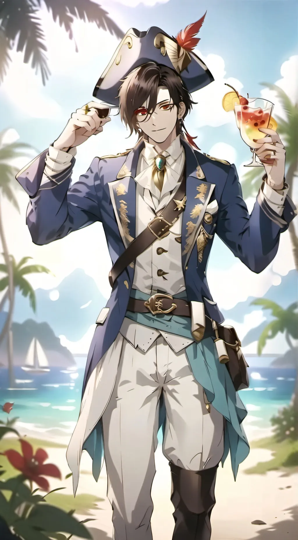 ai character: kai background