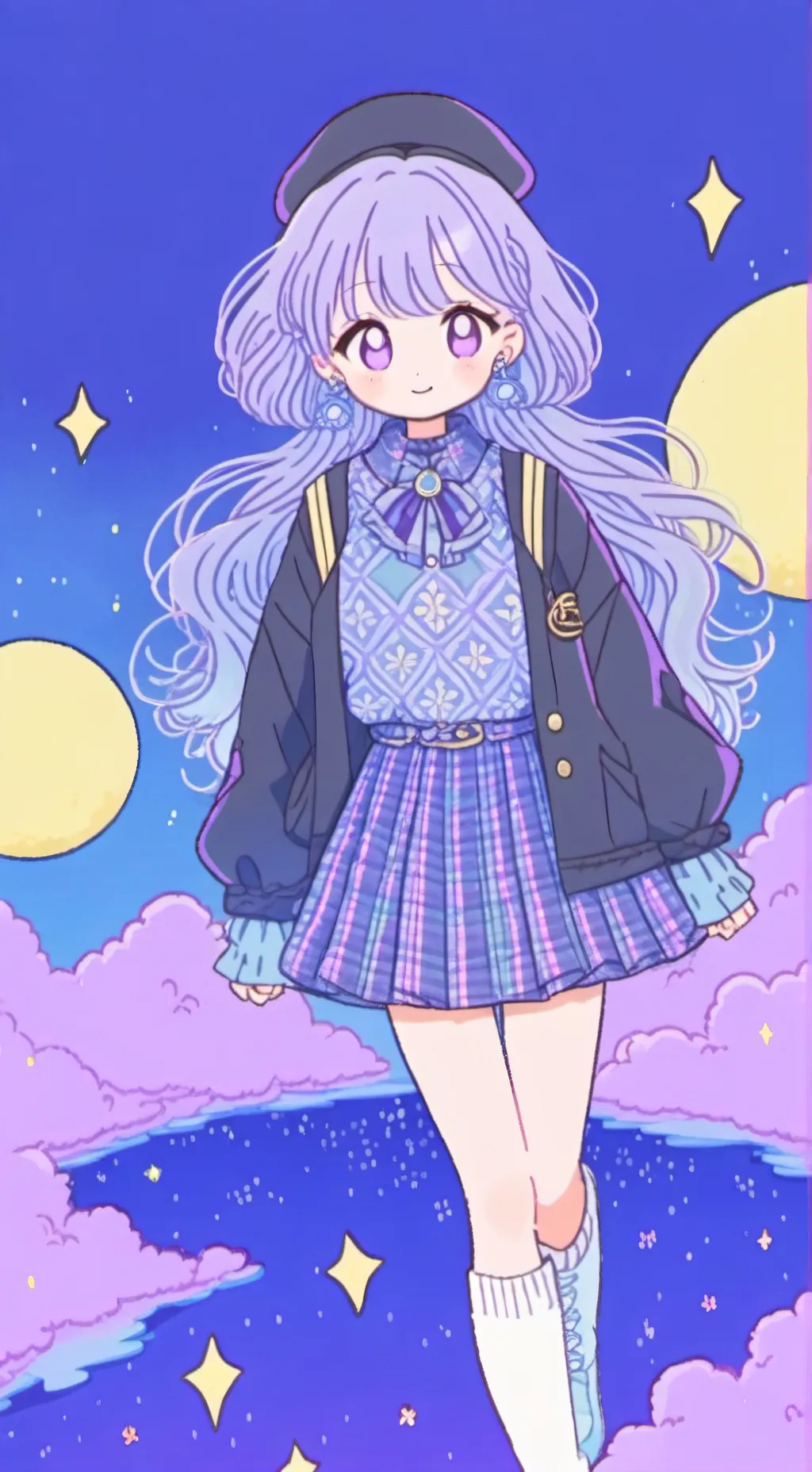 ai character: star background