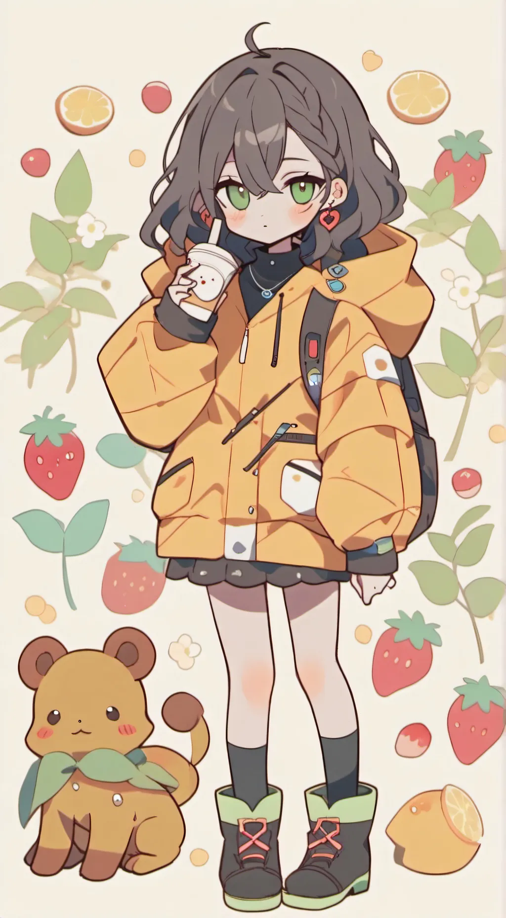 ai character: ☆Nathali☆ background