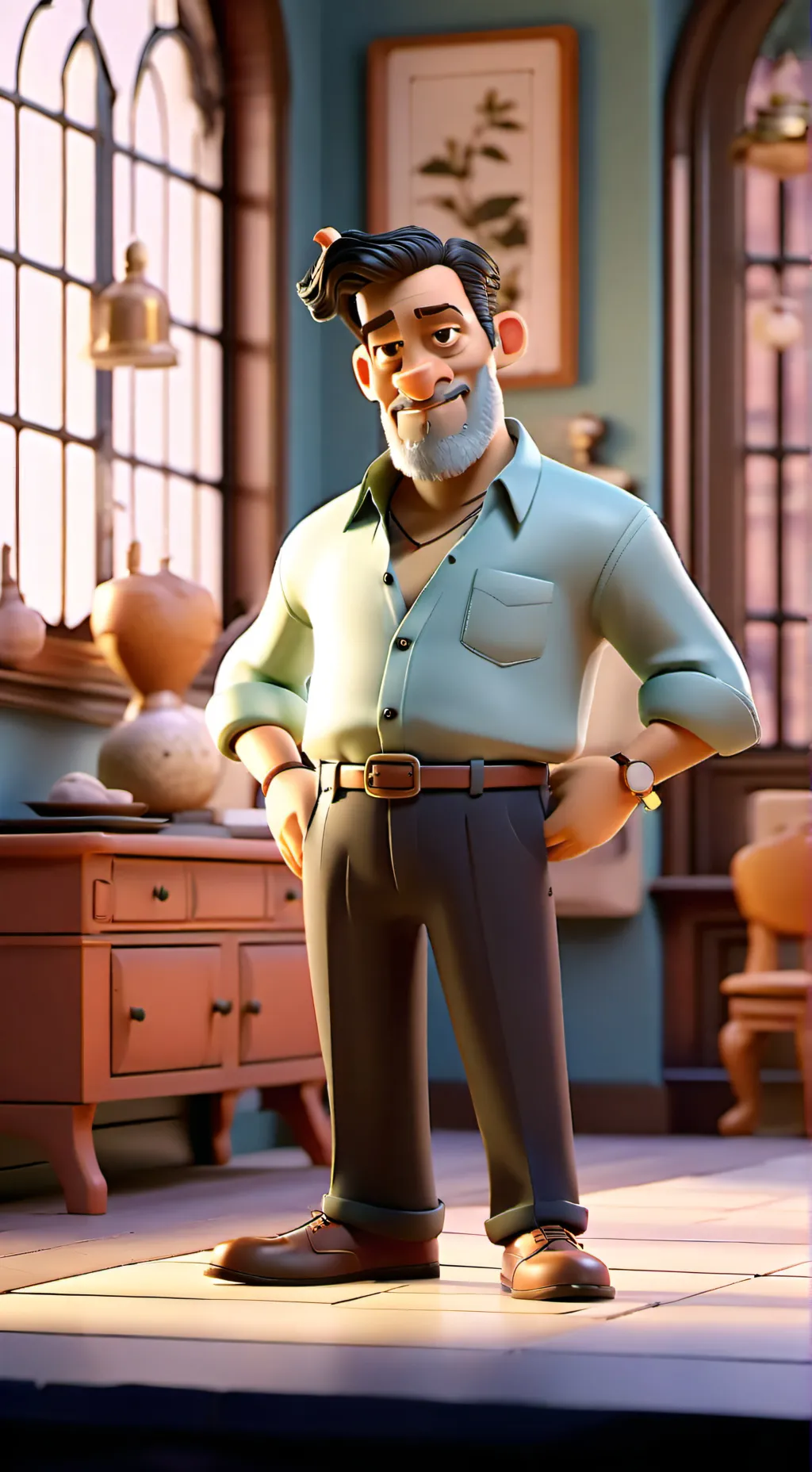 ai character: juan background